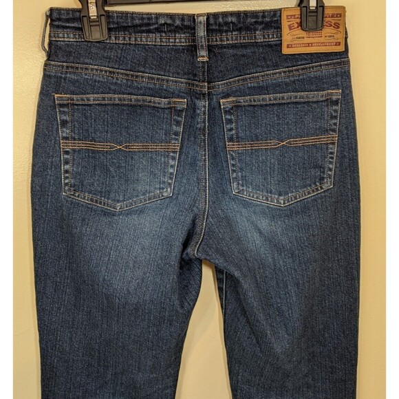 Express Vintage Jean Precision Fit Stretch Fit And Flare Mid Rise Size 7/8 - Picture 6 of 9